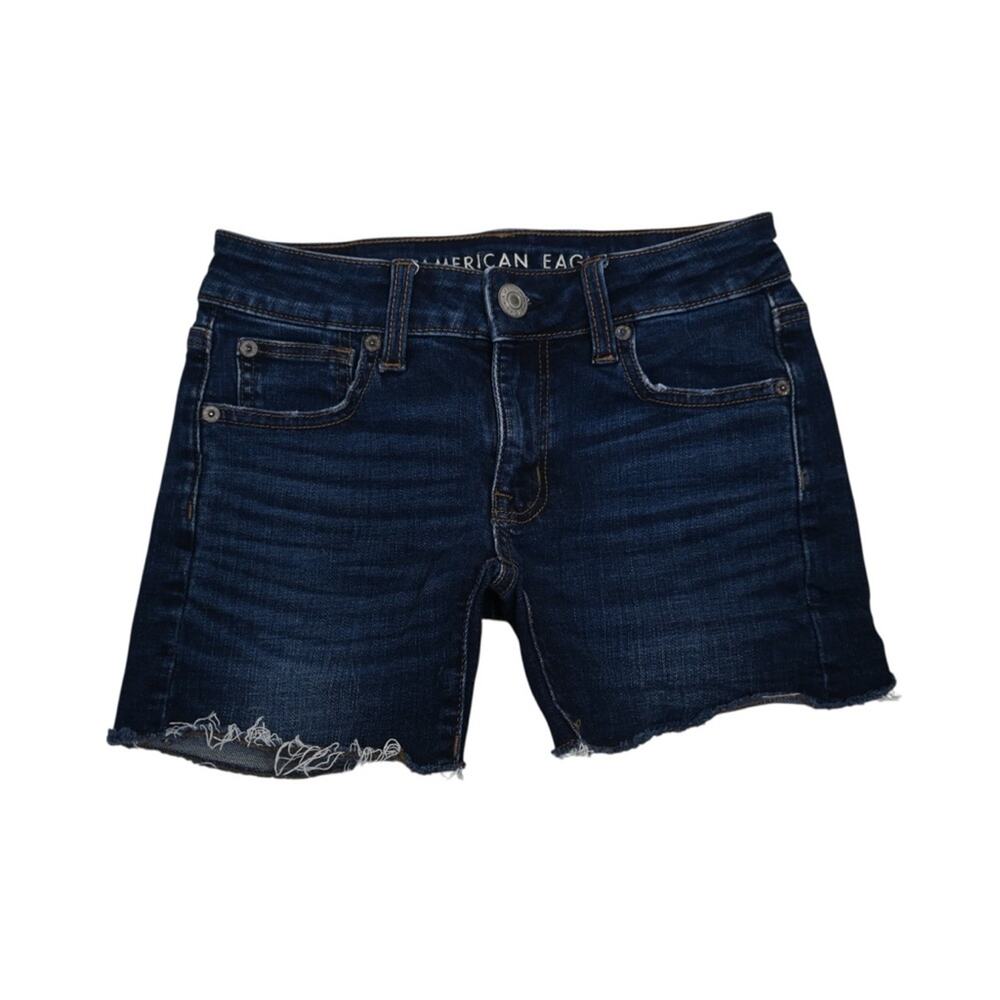 American Eagle Outfitters Women's 00 Shortie Denim Short